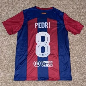 Nike FC Barcelona Pedri 2023/2024 Men’s Home Soccer Jersey🆕
